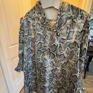 Darling snake print dress by Blue B, size L